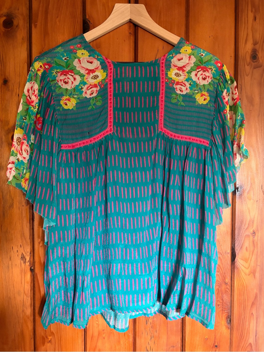 Anthropologie Blank London blouse floral size small